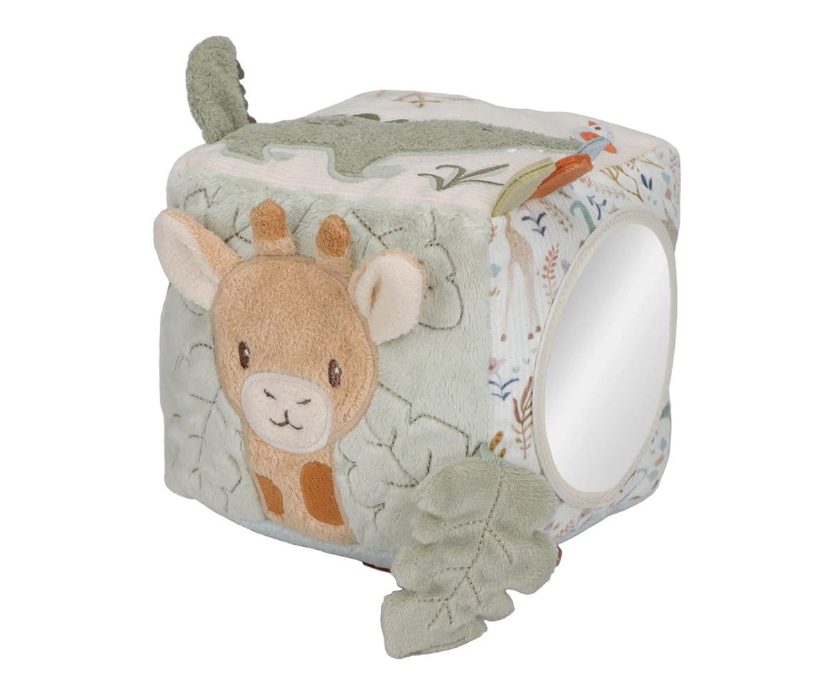 Cubo Blandito de Actividades Safari Friends