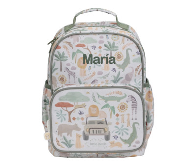 Mochila Mediana Safari Friends Personalizable