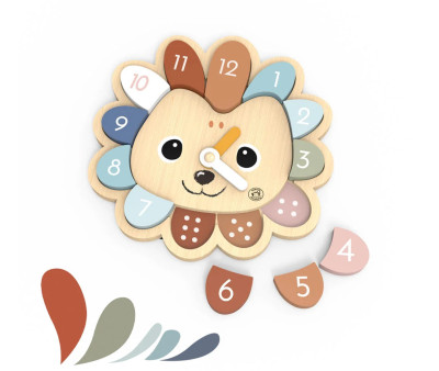 Reloj de Madera Hedgehog