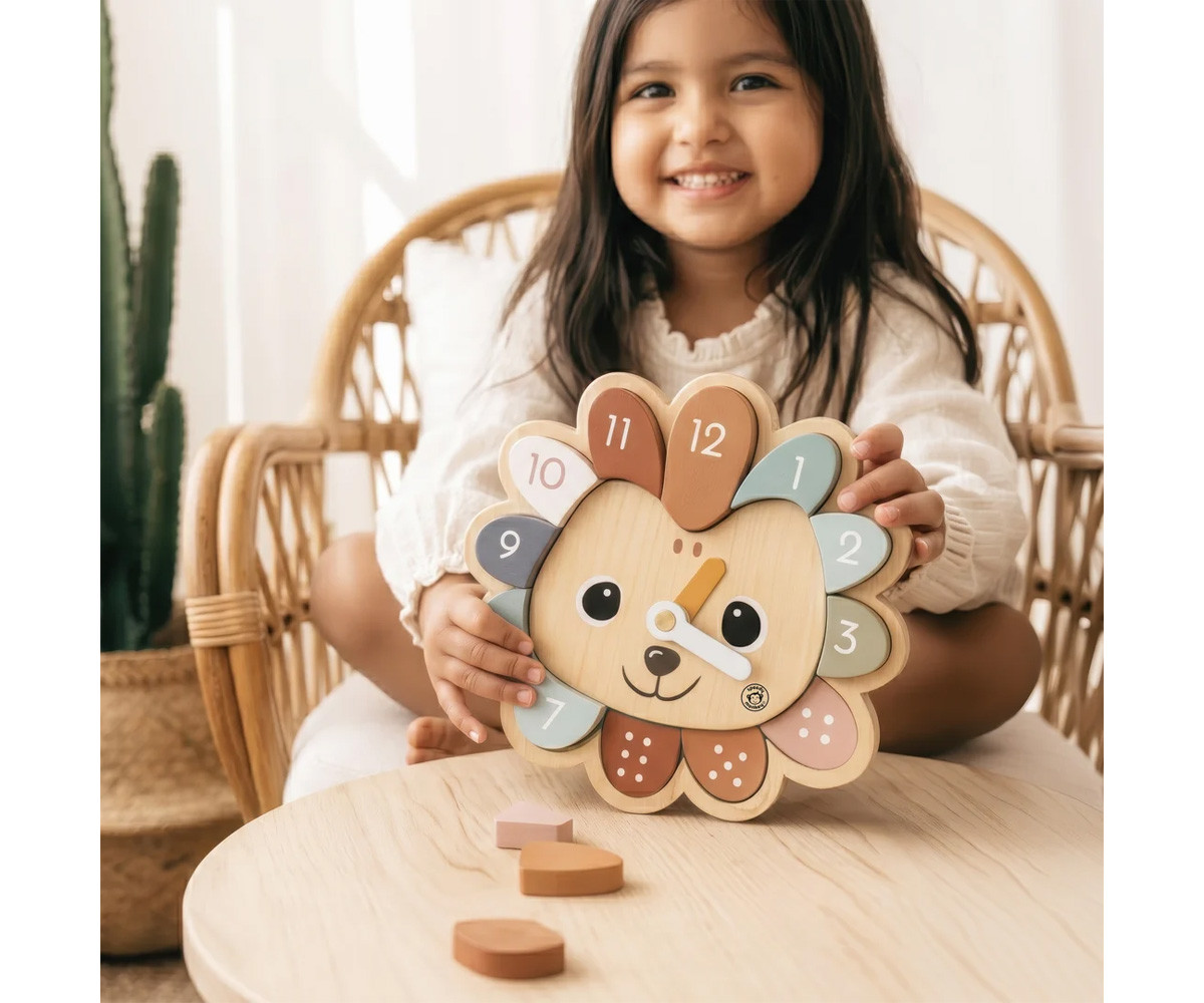Reloj de Madera Hedgehog