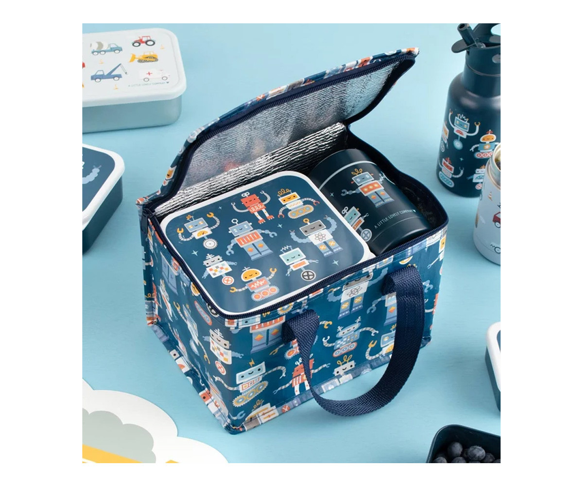 Bolsa Almuerzo Térmica Robots Personalizable