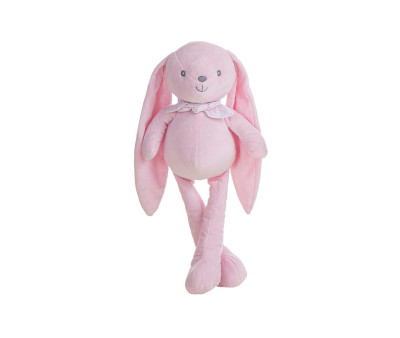 Conejito de Peluche Personalizable Rosa 30cm