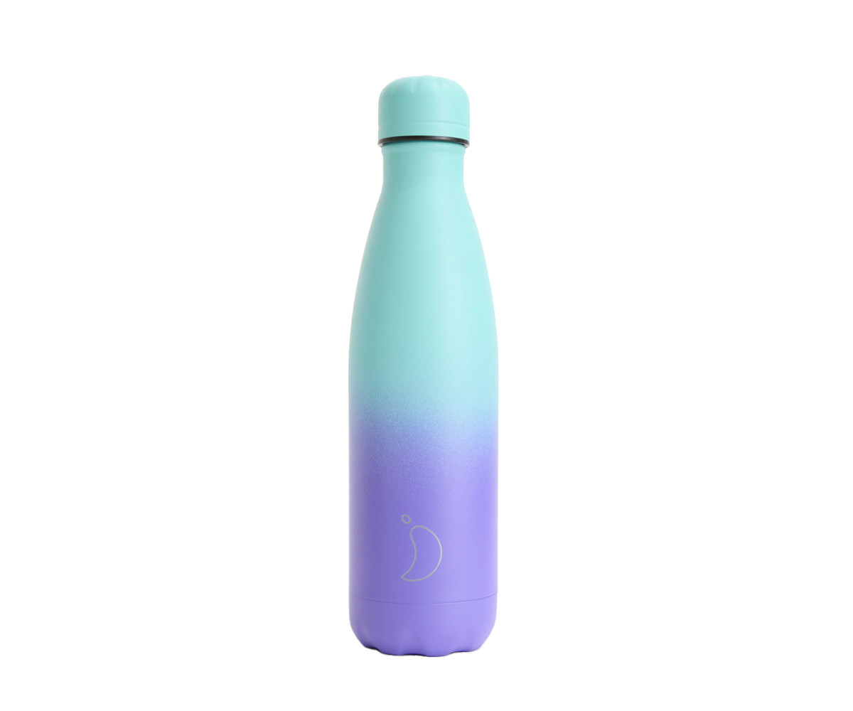 Botella Térmica Gradient Violet & Pastel Green 500 ml
