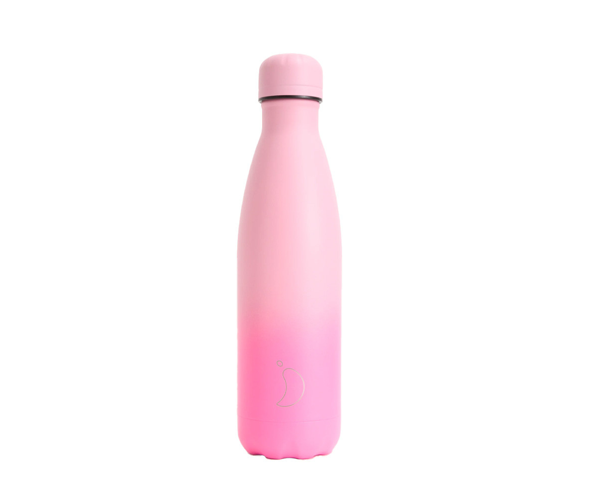 Botella Térmica Gradient Fluor & Pastel Pink 500 ml