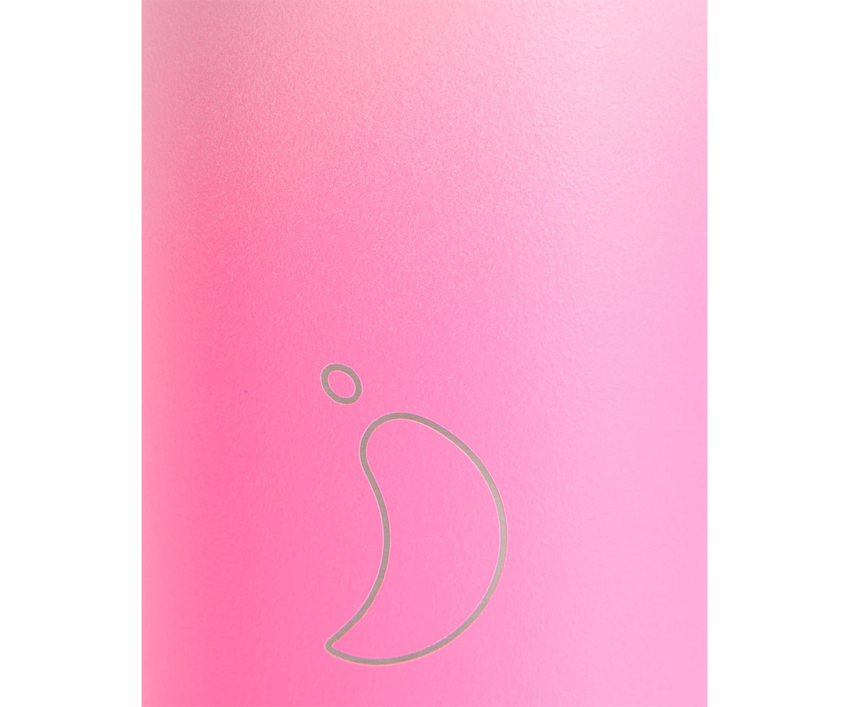 Botella Térmica Gradient Fluor & Pastel Pink 500 ml