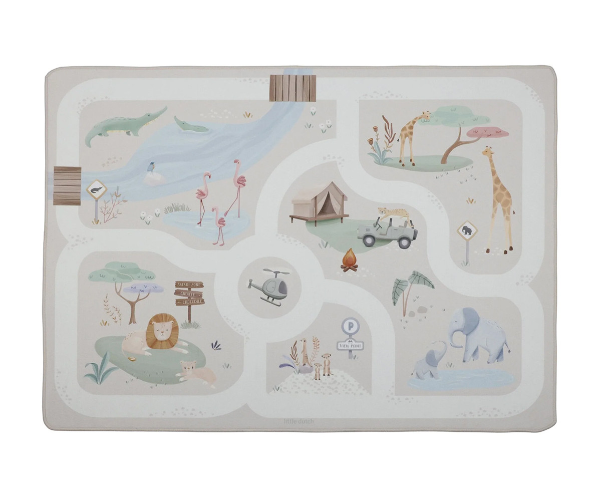 Alfombra de Carreteras Safari Friends