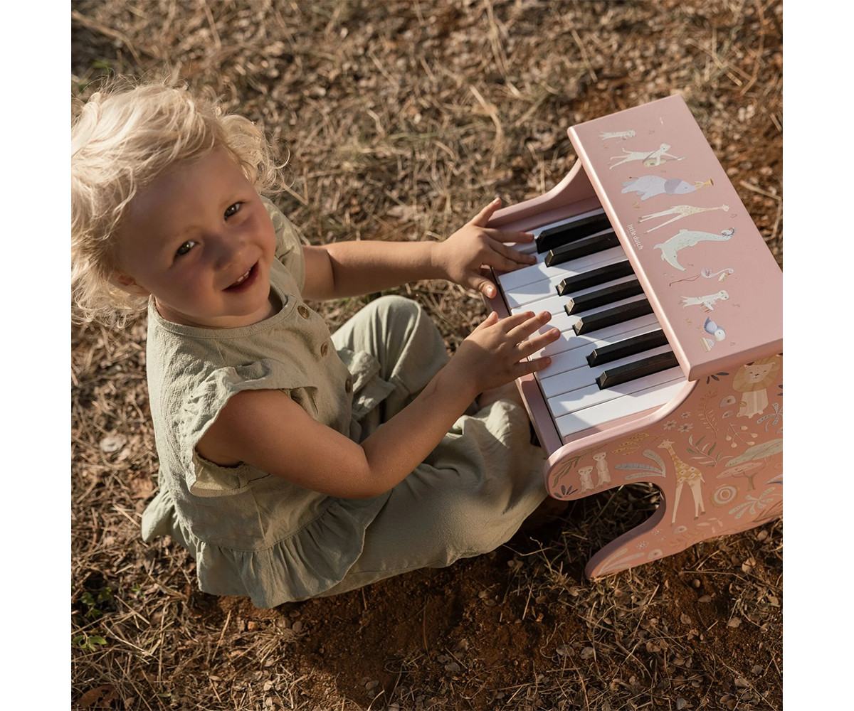 Piano de Madera Rosa FSC Safari Friends