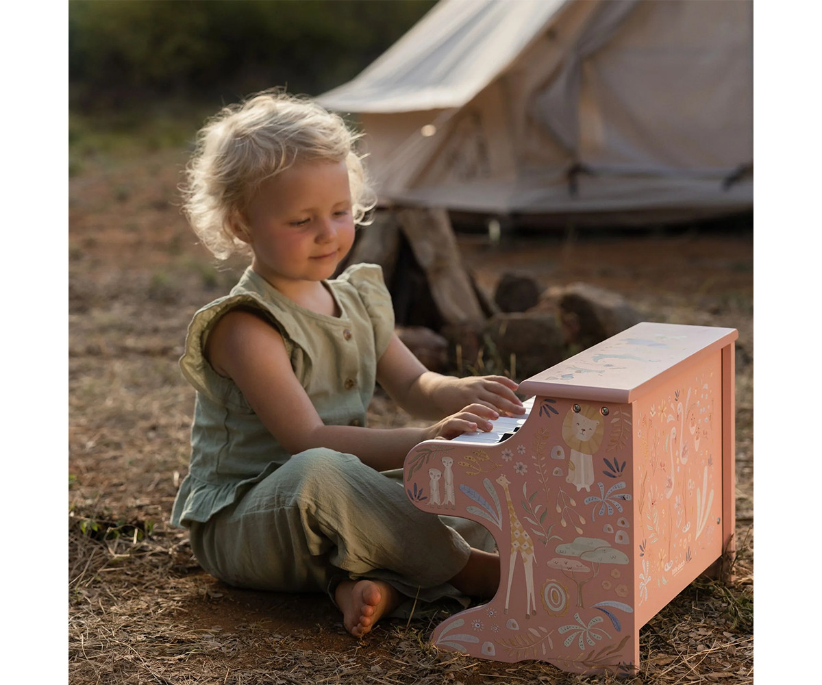 Piano de Madera Rosa FSC Safari Friends
