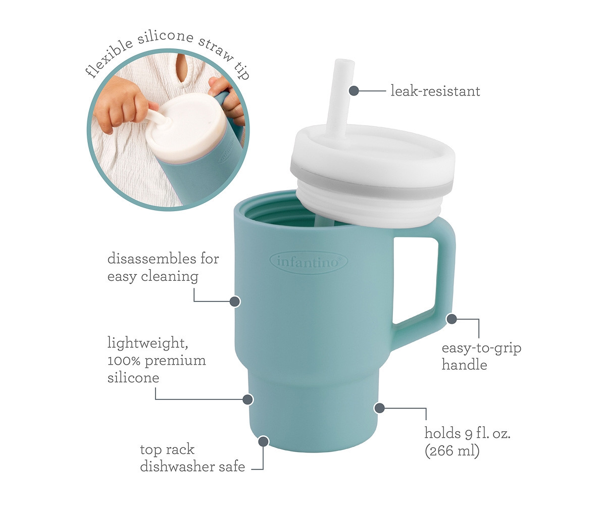 Mi Primera Taza Azul Pastel 266ml