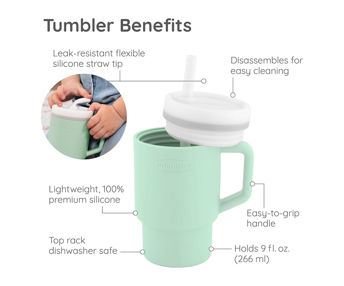Mi Primera Taza Menta Pastel 266ml
