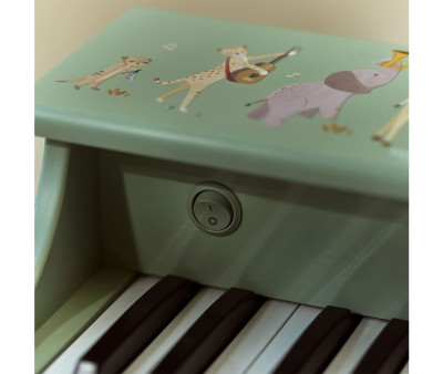 Piano de Madera Verde FSC Safari Friends