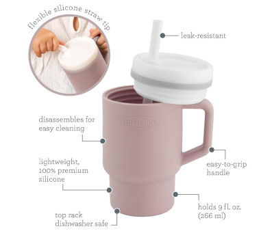 Mi Primera Taza Rosa Pastel 266ml