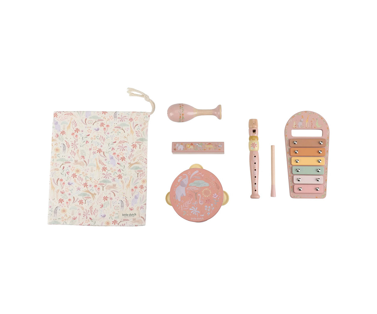 Set Musical Rosa Safari Friends FSC
