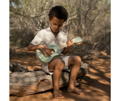 Guitarra de Madera Verde FSC Safari Friends