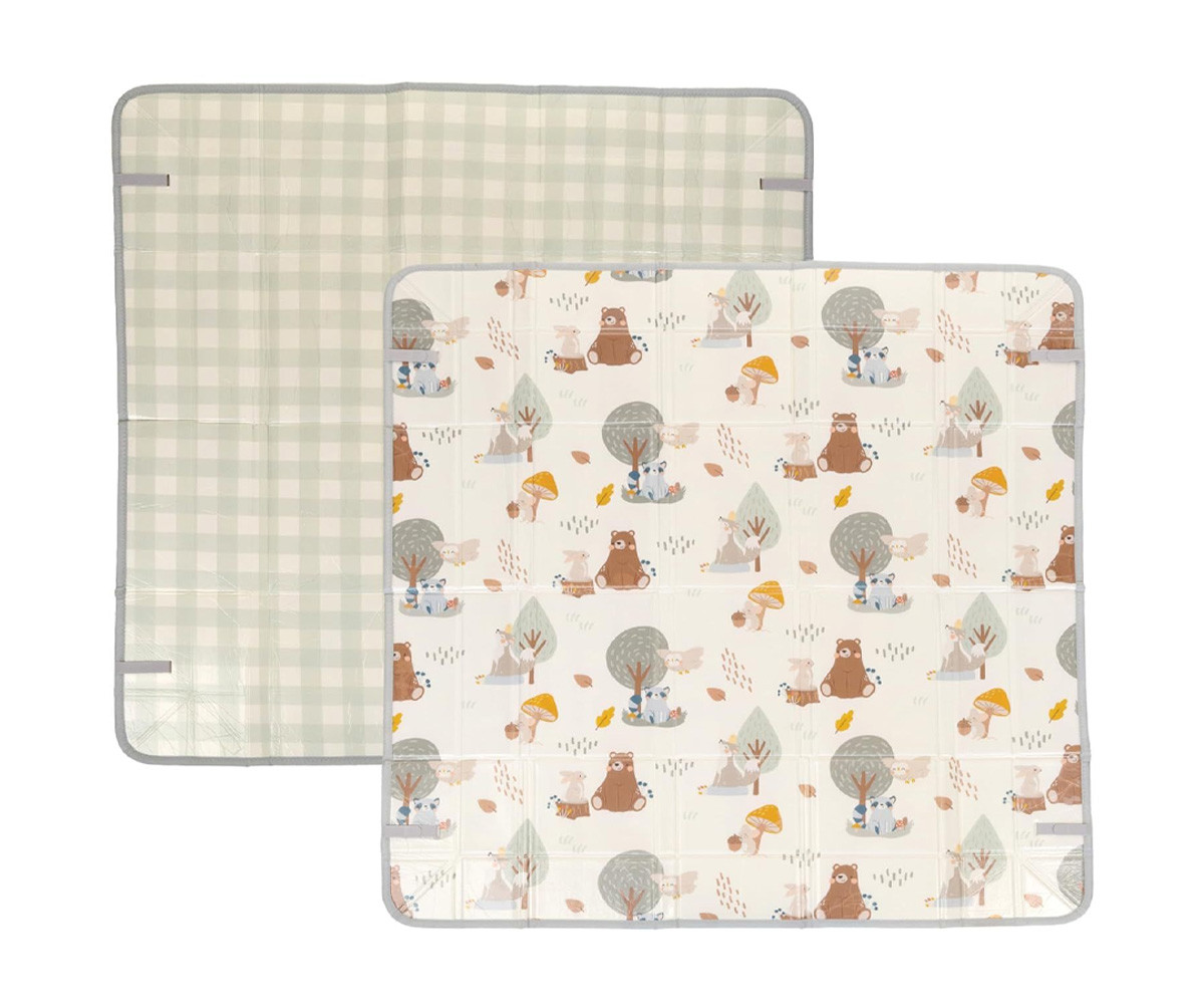 Alfombra de Juegos Plegable Soft Foam Woodland & Gingham