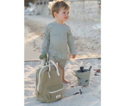 Mochila Infantil Andrea Kaki Personalizable