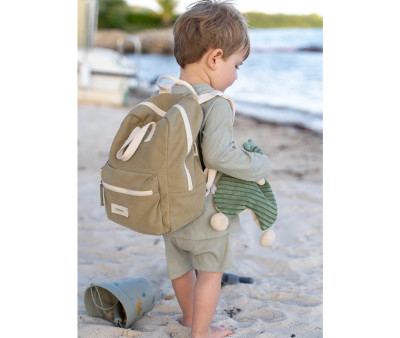 Mochila Infantil Andrea Kaki Personalizable