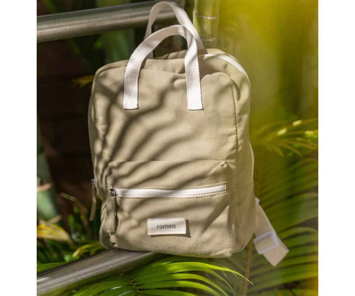 Mochila Infantil Andrea Kaki Personalizable