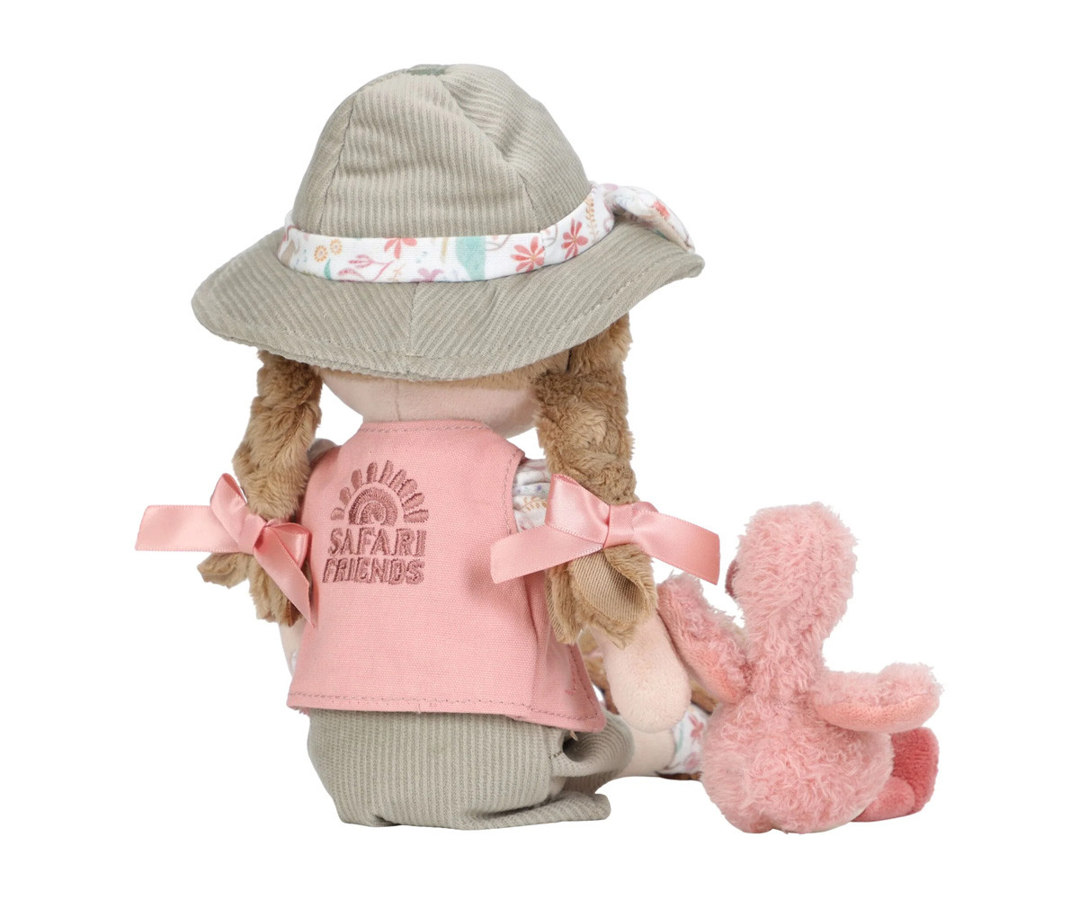 Muñeco Blandito Rosa Exploradora Safari