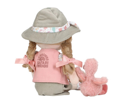 Muñeco Blandito Rosa Exploradora Safari