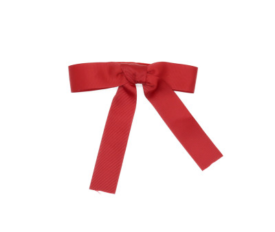Lazo Fino con Goma Rojo