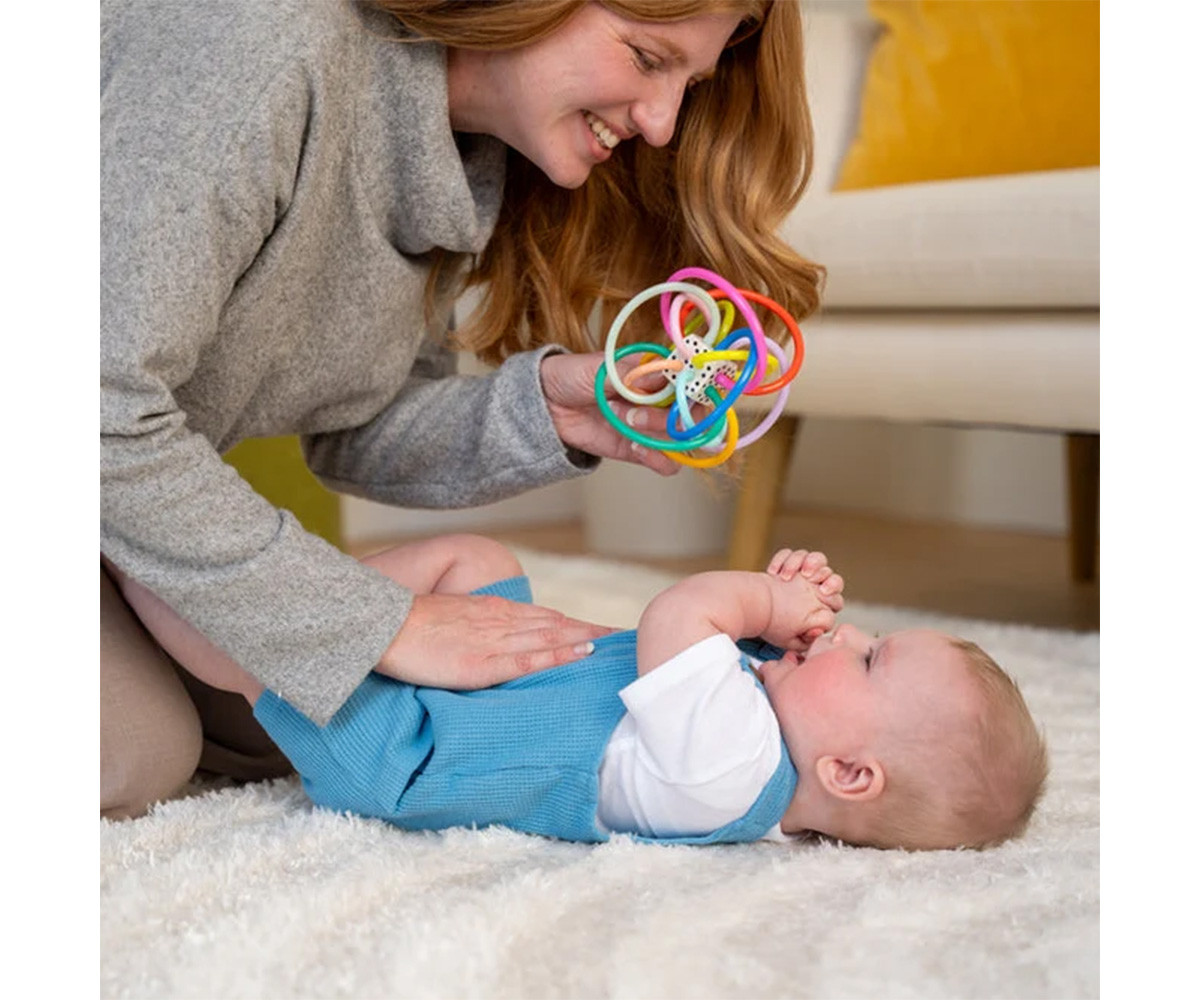 Chocalho Colorpop Teething Rattle