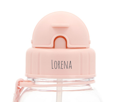 M2 Borraccia Plastica Little Red Personalizzabile
