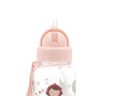 M2 Borraccia Plastica Little Red Personalizzabile