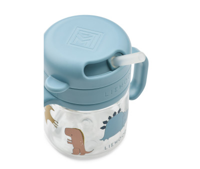 Bicchiere Tritan con cannuccia Kai 350ml
