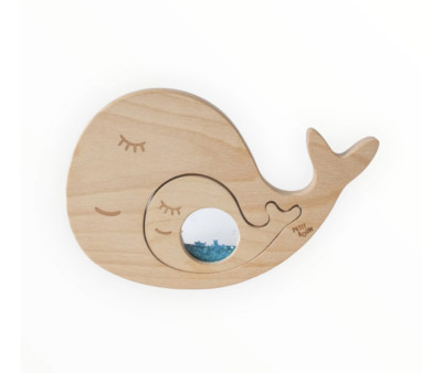 Puzzle Sensorial Whale and Baby