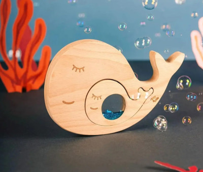 Puzzle Sensorial Whale and Baby