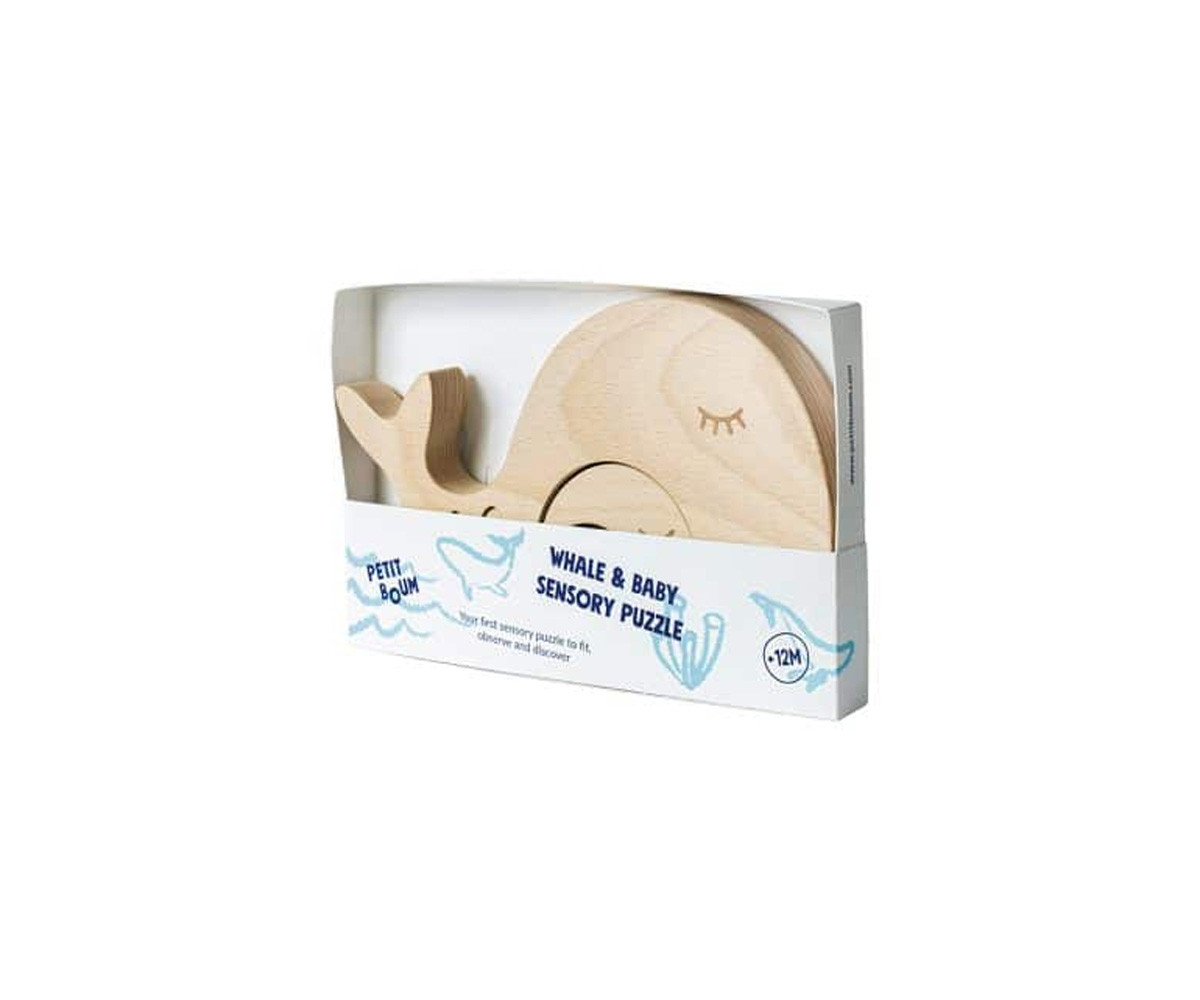 Puzzle Sensorial Whale and Baby