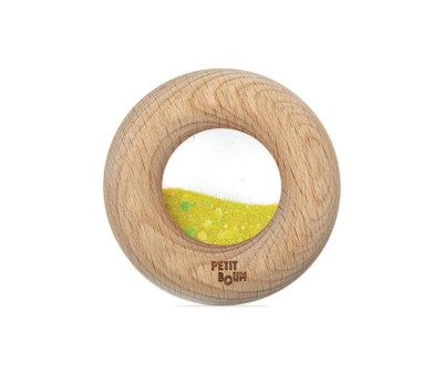Sonajero Calm Donut Sensorial Yellow