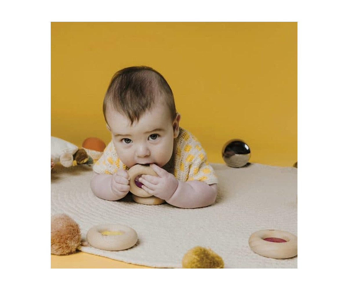Sonajero Calm Donut Sensorial Turquoise