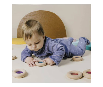 Sonajero Calm Donut Sensorial Orange