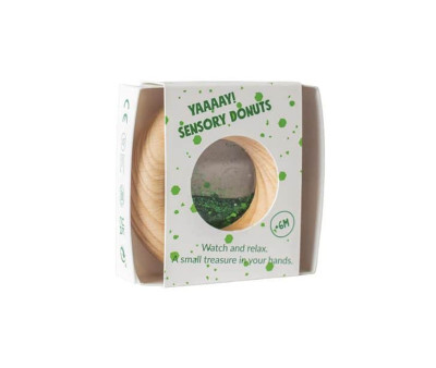 Sonajero Calm Donut Sensorial Green