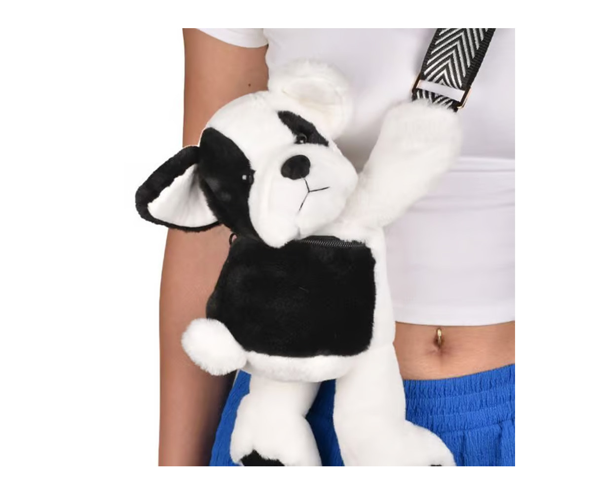 Bolso de Pelcuhe Perro Black & White