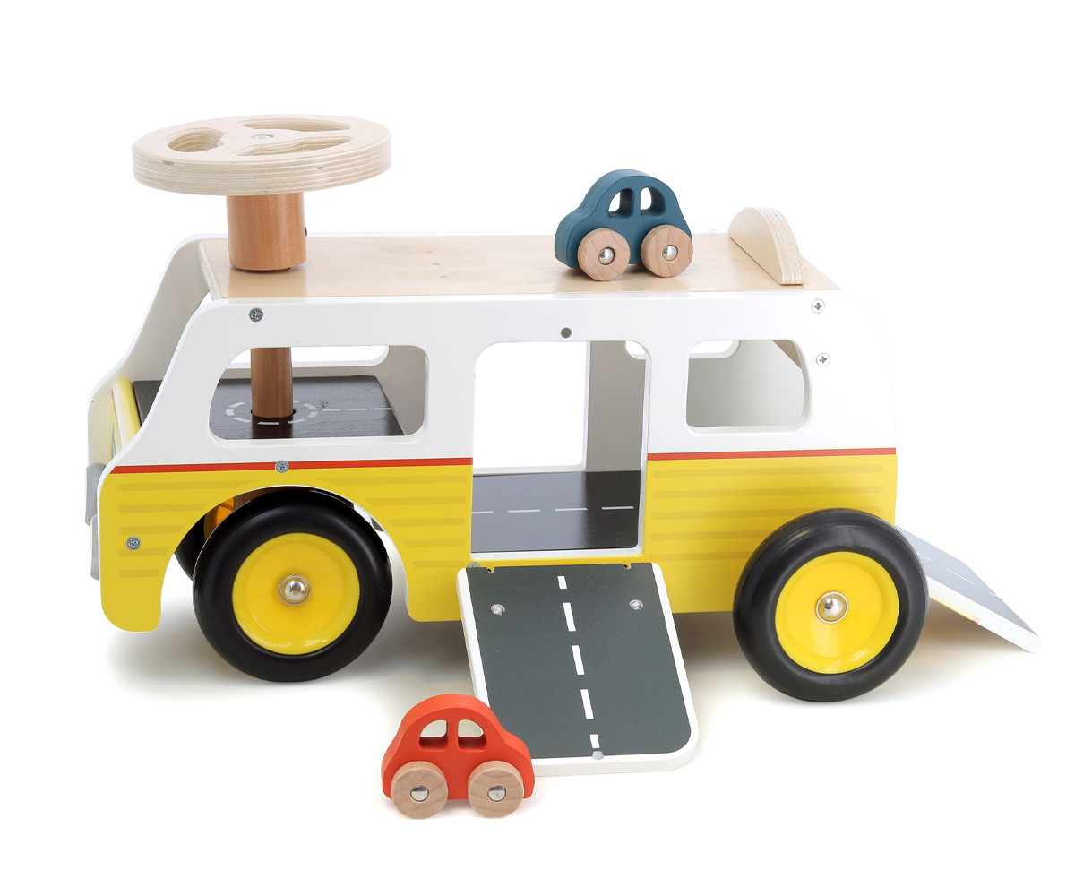 Correpasillos Van-Garage de Madera