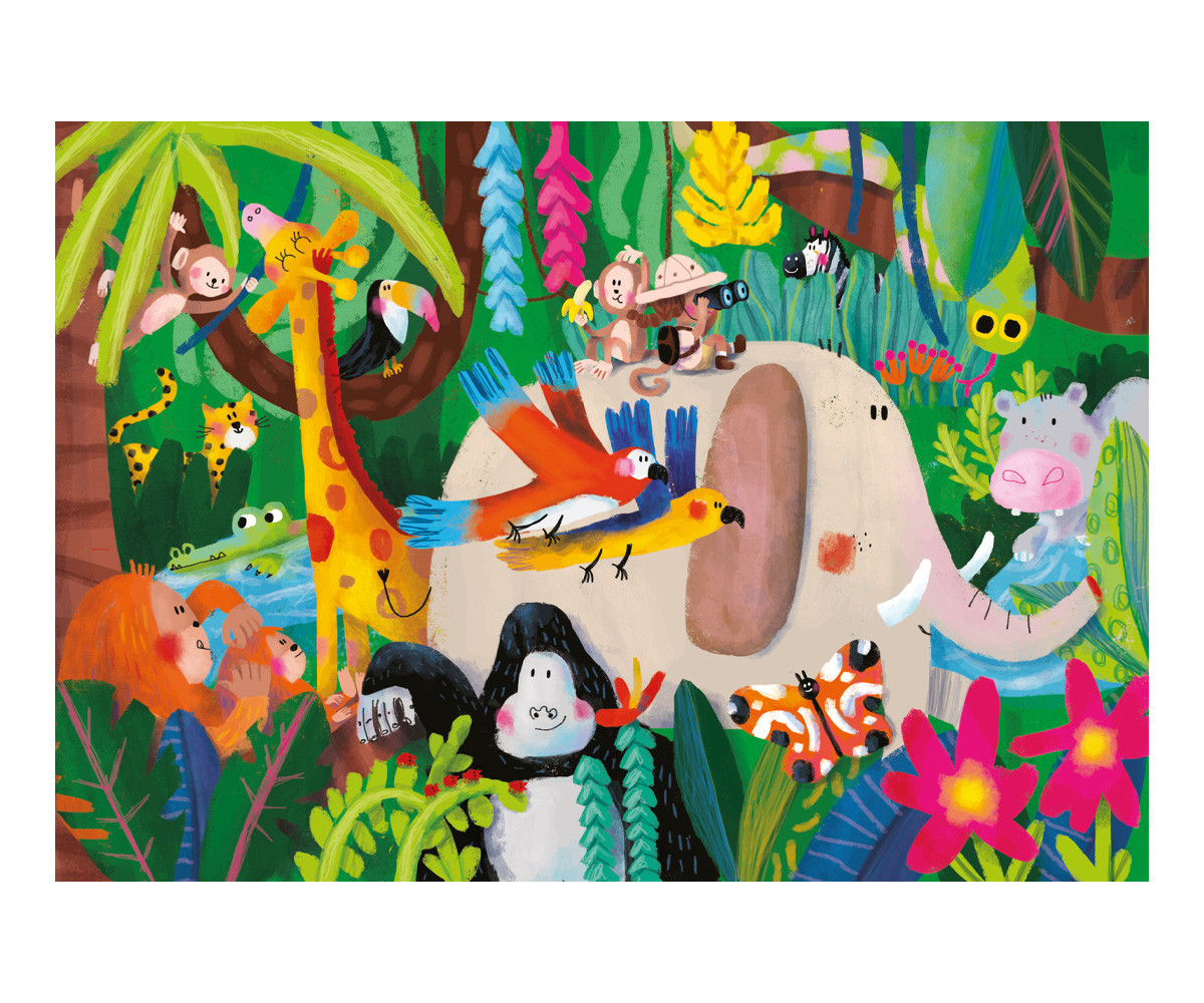 Libro de Puzzles de Madera Le Voyage