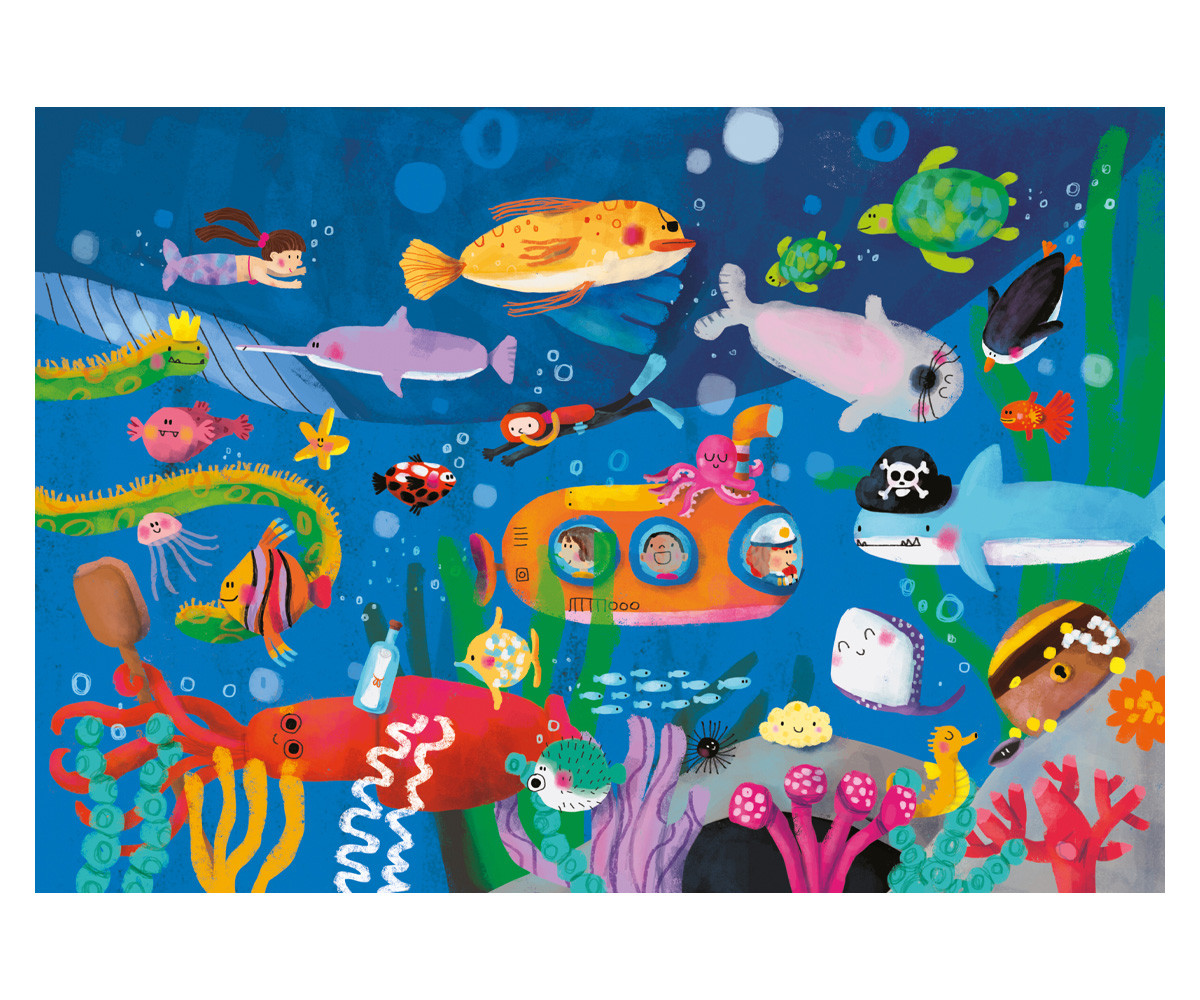 Libro de Puzzles de Madera Le Voyage