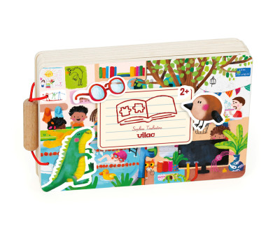 Libro de Puzzles de Madera Les Activités