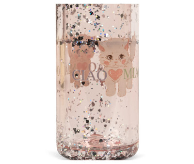 Borraccia Plastica Glitter Ciao Miao 350ml