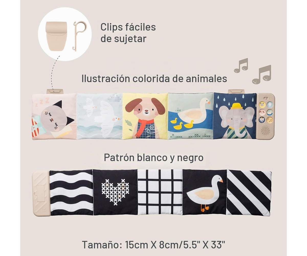 Libro Sensorial Musical