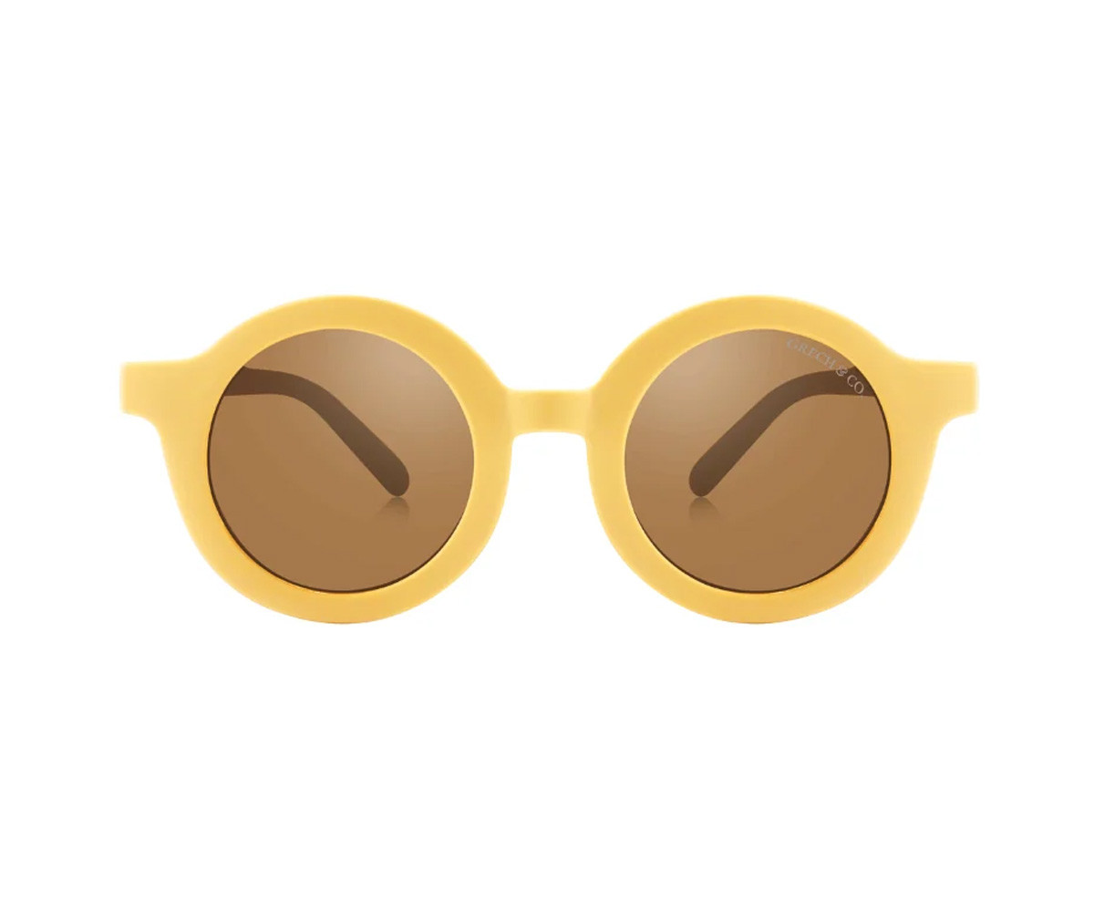 Gafas de Sol Infantil Polarizadas Original Round Mellow Yellow (18meses-10años)