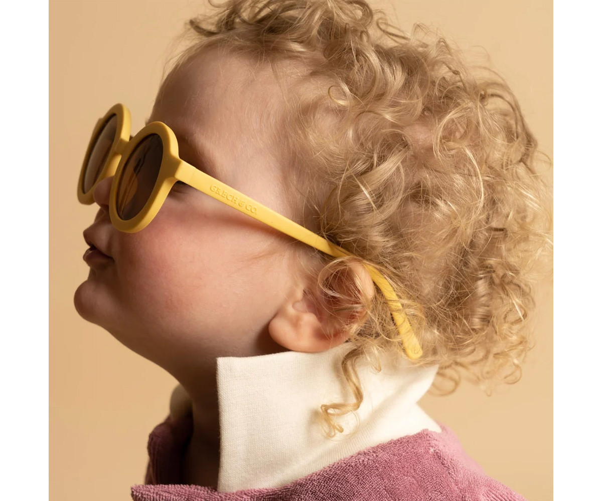 Gafas de Sol Infantil Polarizadas Original Round Mellow Yellow (18meses-10años)