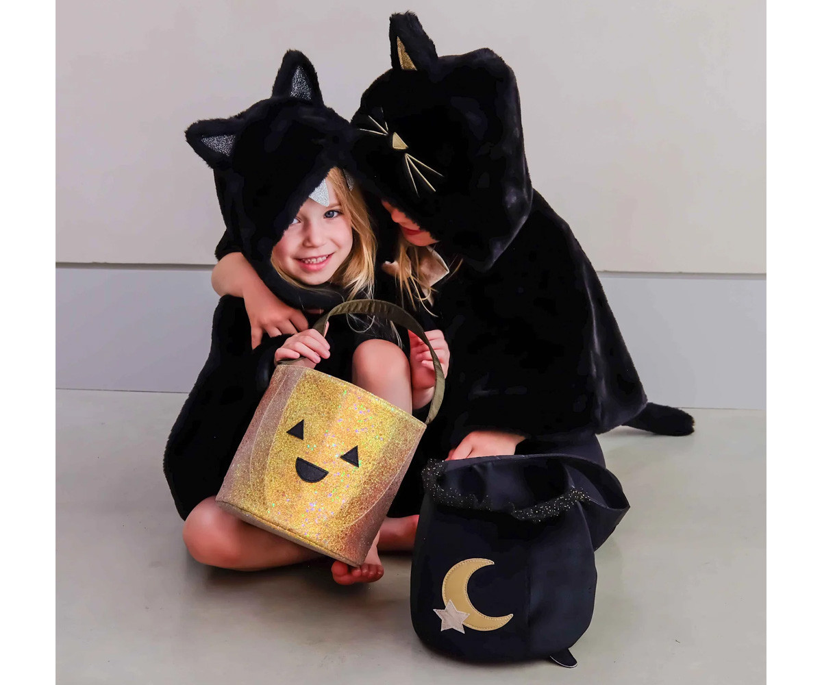 Bolsa Calabaza Glitter Trick or Treat
