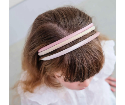 3 Diademas Pretty in Pink