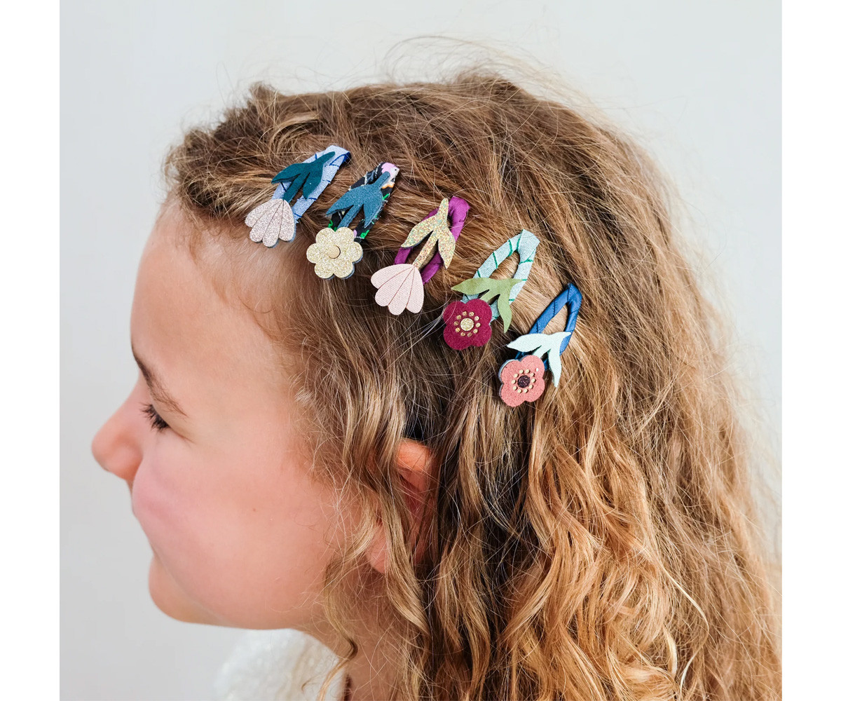 5 Mini Clips Autumn Bouquet Clic Clacs