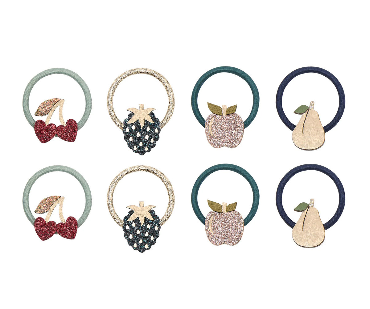 8 Gomas de Pelo Mini Winter Fruits