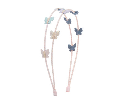 Diadema Doble Bella Butterfly